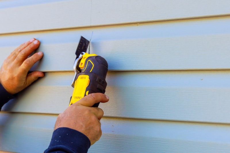 Vinyl Siding Repair - Final Touch-up